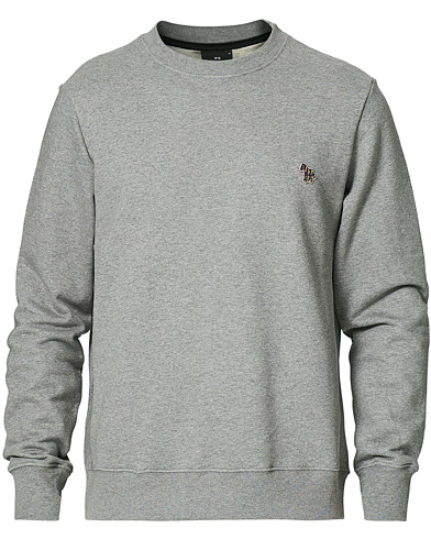 Men | Grey sweatshirts | PS Paul Smith | Organic Cotton Zebra Sweatshirt Grey