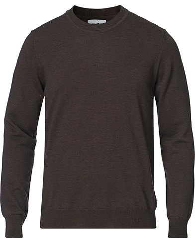  |  Ted Merino Crew Neck Pullover Brown