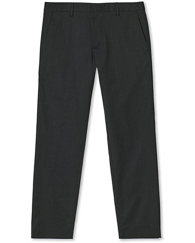  |  Theo Regular Fit Wool Trousers Dark Grey