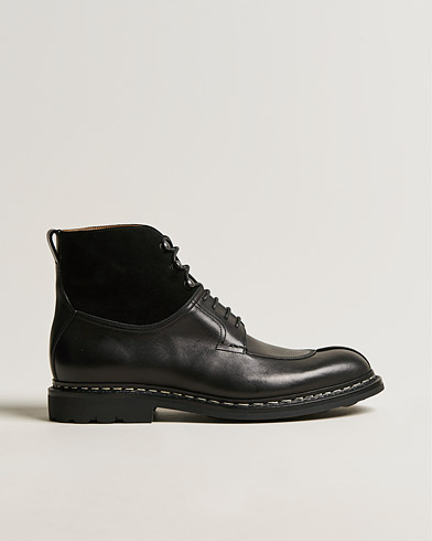 Men | Lace-up Boots | Heschung | Ginkgo Boot Black