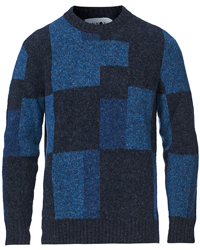  |  Braidy Woolmix Block Knitted Sweater Multi