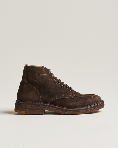Men | Suede shoes | Astorflex | Nuvoflex Lace Up Boot Dark Brown Suede