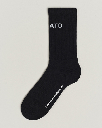 Men | Contemporary Creators | Axel Arigato | Logo Tube Sock Black