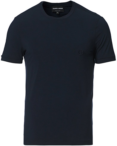  |  Embroidered Logo T-Shirt Navy