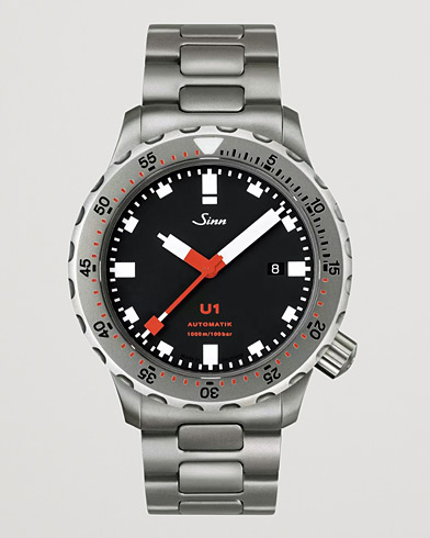  U1 Diving Watch 44mm Black