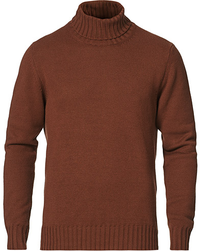  Cashmere Crew Neck Sweater Rust