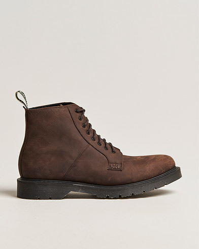 Men | Lace-up Boots | Loake Shoemakers | Niro Heat Sealed Laced Boot Brown Nubuck