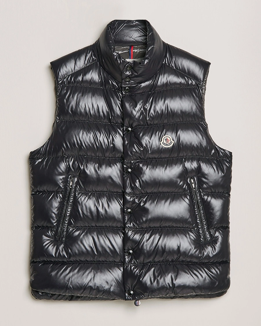 Moncler Tibb Down Vest Black – Black