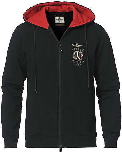  |  Full Zip Hooded Sweatshirt Jet Black