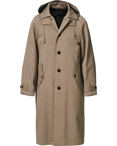 |  Windsor Hooded Cotton Coat Grey Taupe