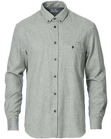  |  Zachary Flannel Shirt Grey Melange