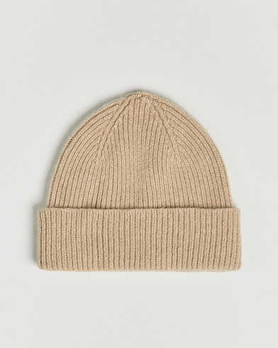 Search result |  Lambswool/Caregora Beanie Sand