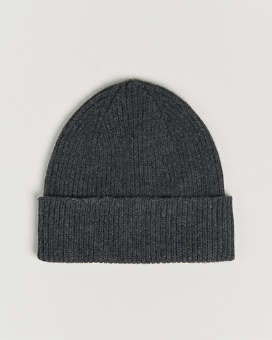 Search result |  Lambswool/Caregora Beanie Graphite