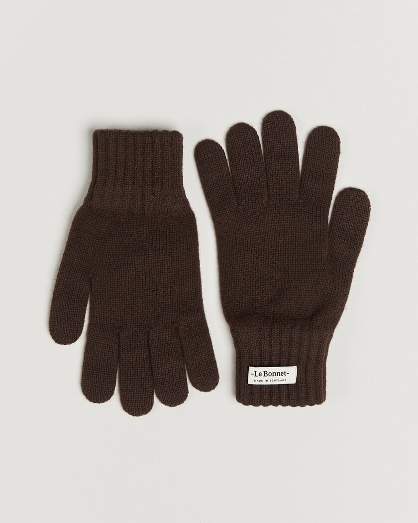 Polo Ralph Lauren Leather Gloves Dark Brown at CareOfCarl.com