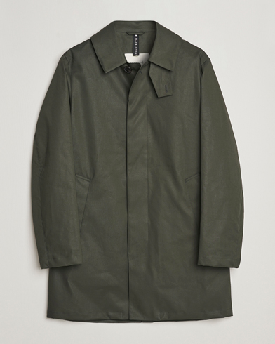 Men | Coats & Jackets | Mackintosh | Cambridge Car Coat Bottle Green