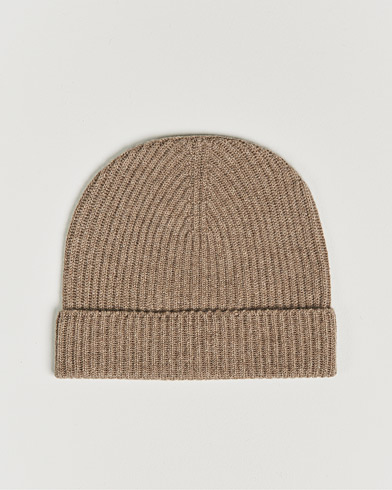 Beanies |  Cashmere Ribbed Hat Otter