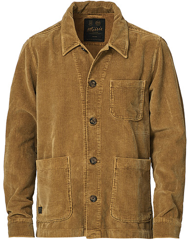 An Overshirt Occasion |  Pennon Cord Shirt Jacket Beige