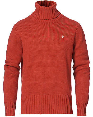  |  Henley Heavy Cotton Rollneck Red