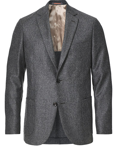  |  Archie Flannel Suit Blazer Dark Grey