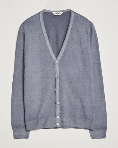 Men | Sweaters & Knitwear | Gran Sasso | Vintage Merino Fashion Fit Cardigan Light Grey