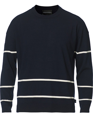  |  Striped Wool Sweater Navy