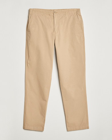 Men | Drawstring Trousers | Polo Ralph Lauren | Prepster Stretch Twill Drawstring Trousers Khaki