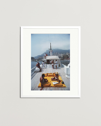  |  Framed Slim Aarons Scottis Yacht