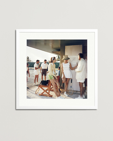 Men | Sonic Editions | Sonic Editions | Framed Slim Aarons Tennis In The Bahamas