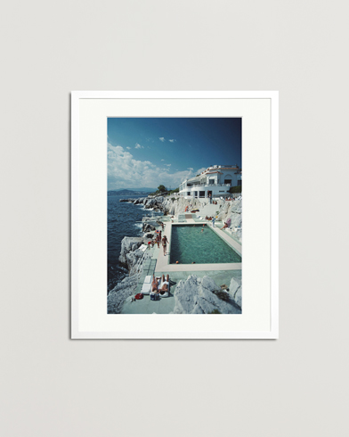 Men |  | Sonic Editions | Framed Slim Aarons Pool Hotel Du Cap Eden Roc