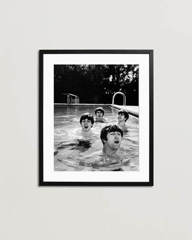 Men | Sonic Editions | Sonic Editions | Framed Beatles Taking A Dip