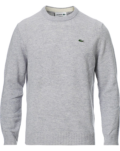  |  Lambswool Crew Neck Silver Chine