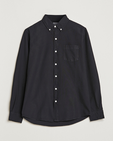 Oxford Shirts |  Classic Organic Oxford Button Down Shirt Deep Black