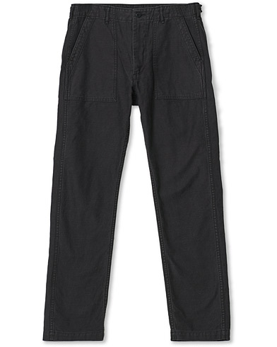 Men |  | orSlow | Slim Fit Original Sateen Fatigue Pants Black