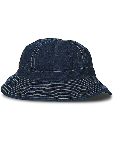 Men | Hats | orSlow | US Navy Hat Denim