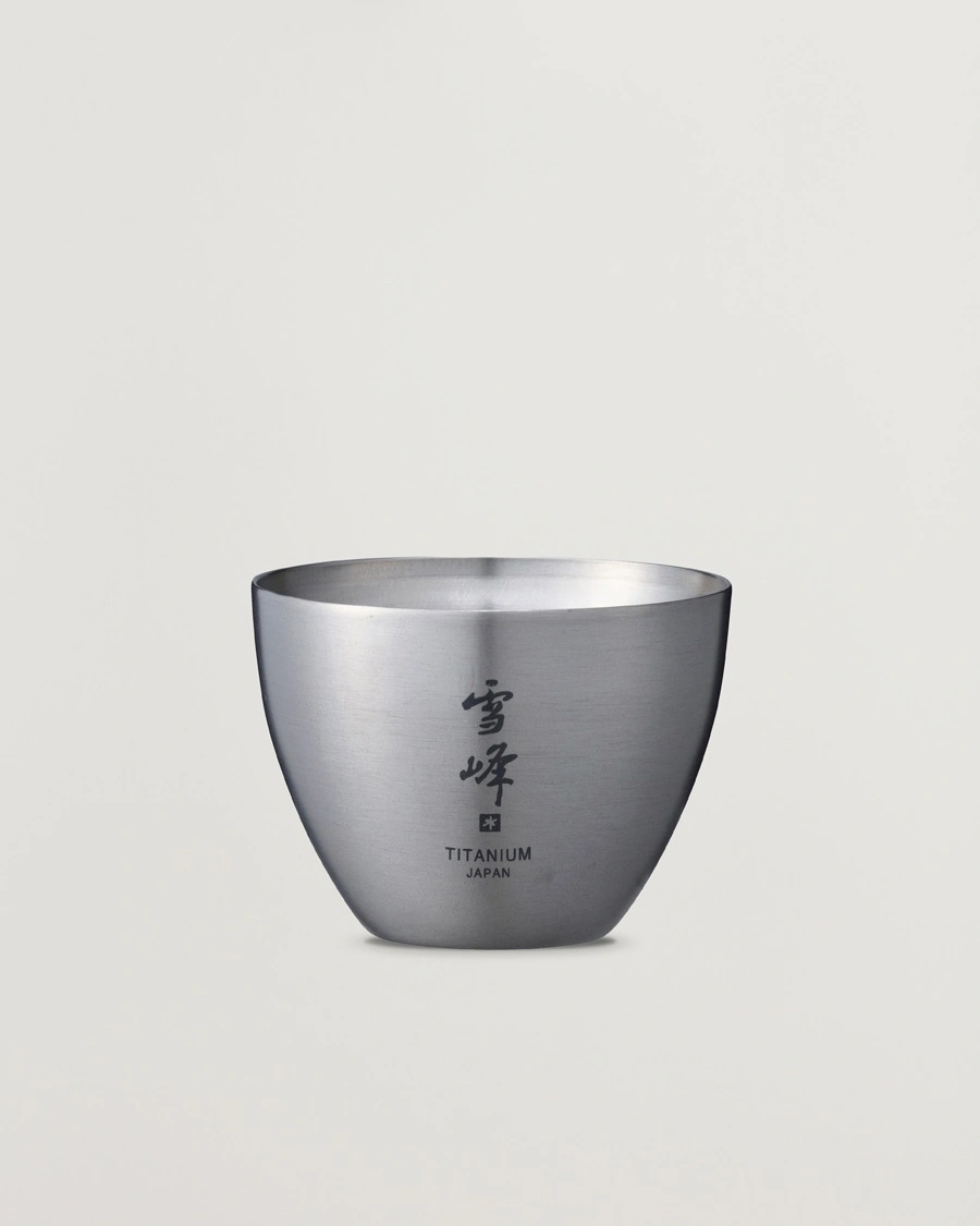 Snow Peak Sake Cup Titanium – Silver