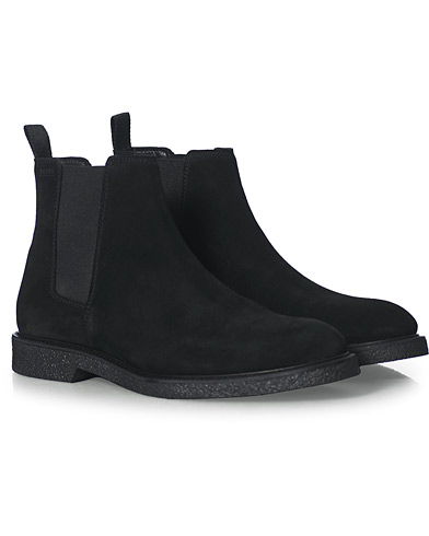  |  Tunley Suede Chelsea Boots Black