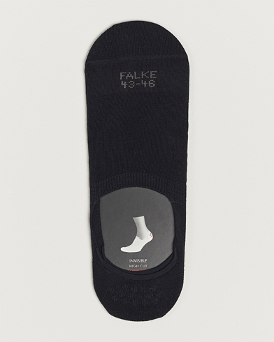 Men | Ankle Socks | Falke | Casual High Cut Sneaker Socks Black