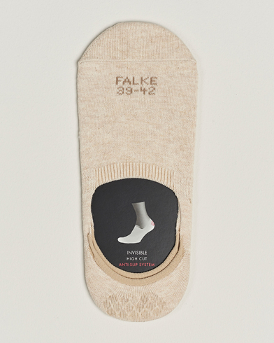 Ankle Socks |  Casual High Cut Sneaker Socks Sand Melange