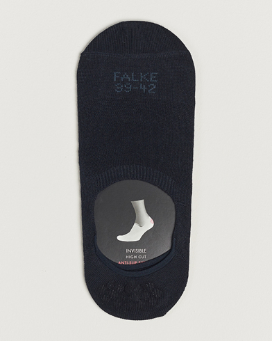 Men | Socks | Falke | Casual High Cut Sneaker Socks Dark Navy