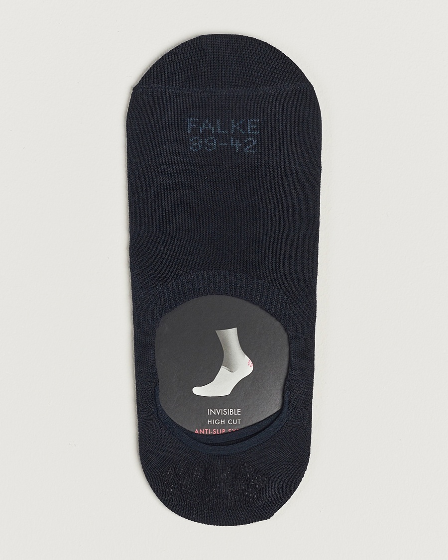 Falke Casual High Cut Sneaker Socks Dark Navy – Blue