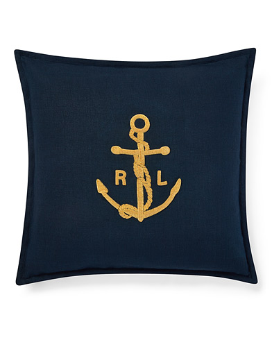 Home |  Carlea Throw Pillow Navy/Gold