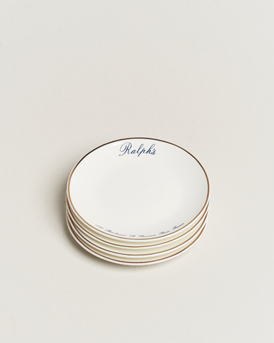 Men | Home | Ralph Lauren Home | Ralph´s Paris Canape Plates 4pcs Navy/Gold