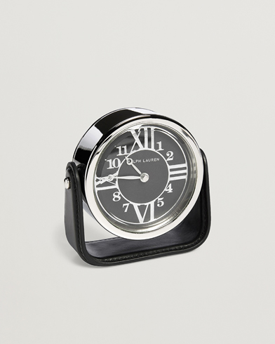 Men | Lifestyle | Ralph Lauren Home | Brennan Table Clock Black