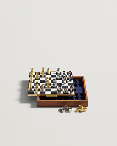 Men | Loungewear | Ralph Lauren Home | Fowler Chess Set Saddle Multi