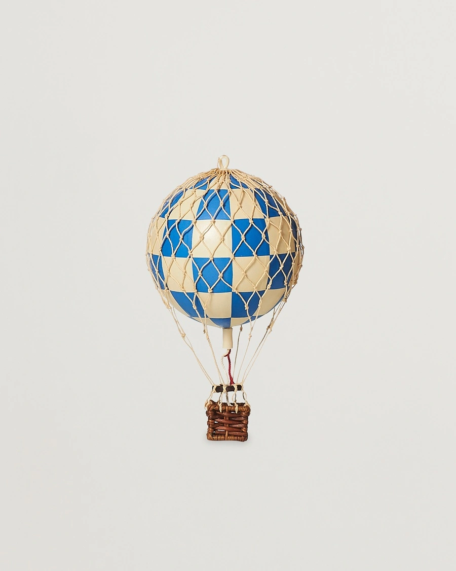 Authentic Models Floating The Skies Balloon Check Blue – Blue