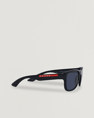Prada Linea Rossa 0PS 01US Polarized Sunglasses Black