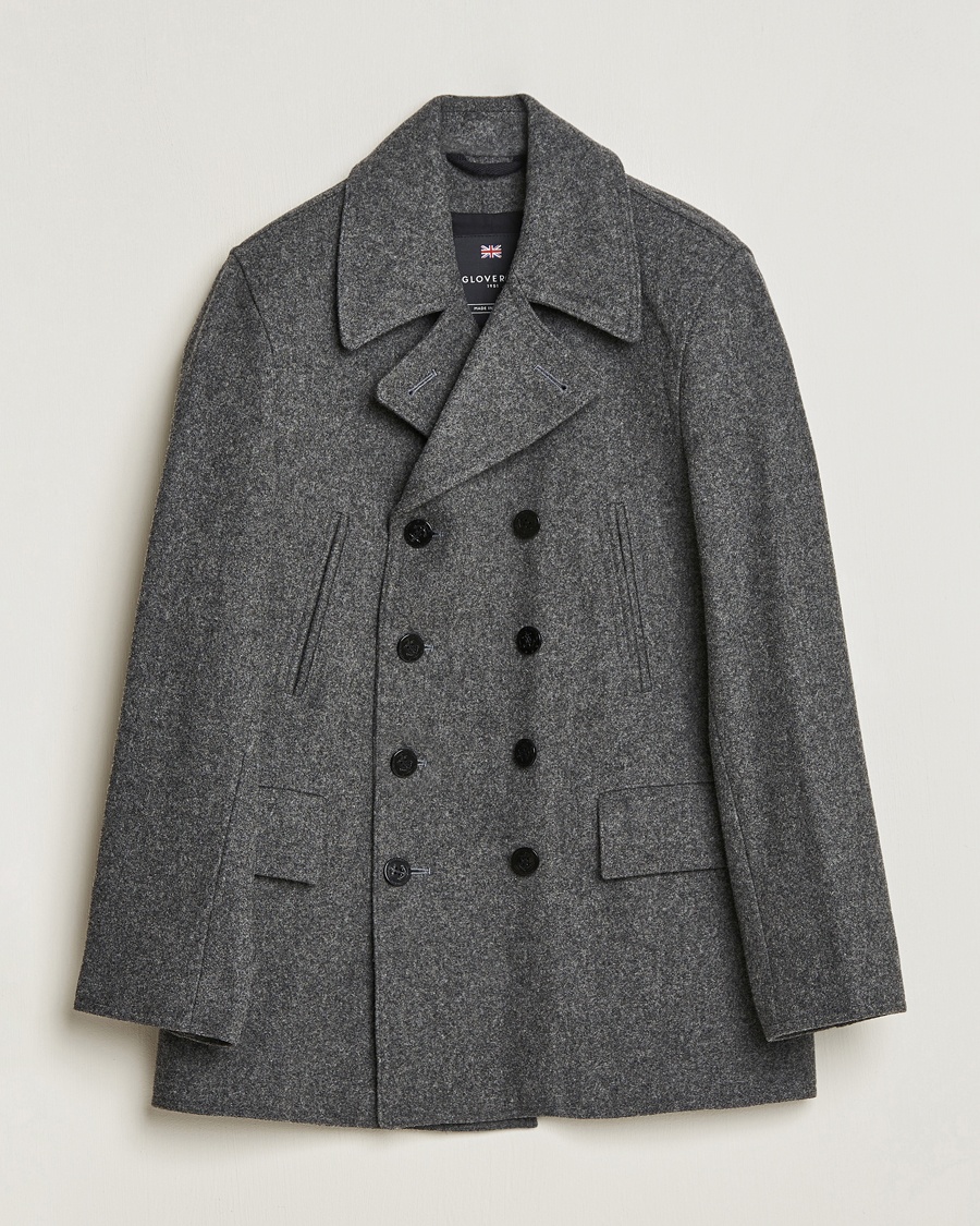 gloverall peacoat churchill