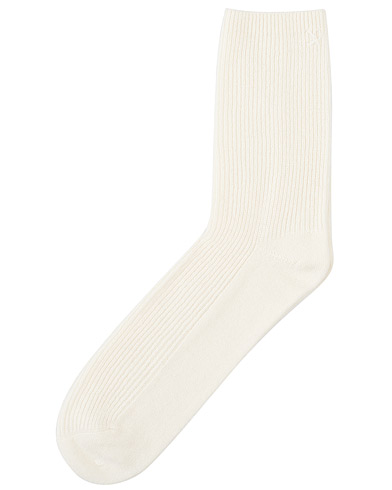 Men | Underwear & Socks | People's Republic of Cashmere | Cashmere Socks White