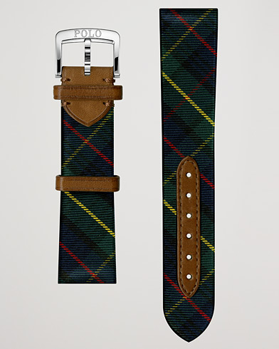 Men | Watch straps | Polo Ralph Lauren | Sporting Silk Strap Tartan