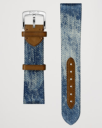Men | Watch straps | Polo Ralph Lauren | Sporting Denim Strap Blue